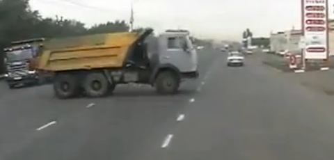 Man Nearly Dies By A Truck